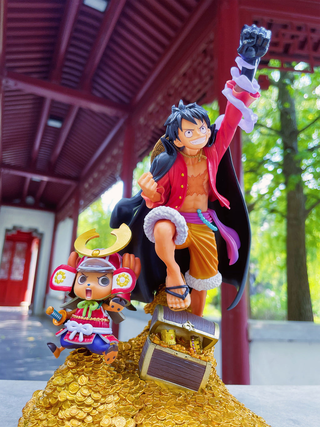 Image produit One Piece - Figurine Luffy avec Chopper