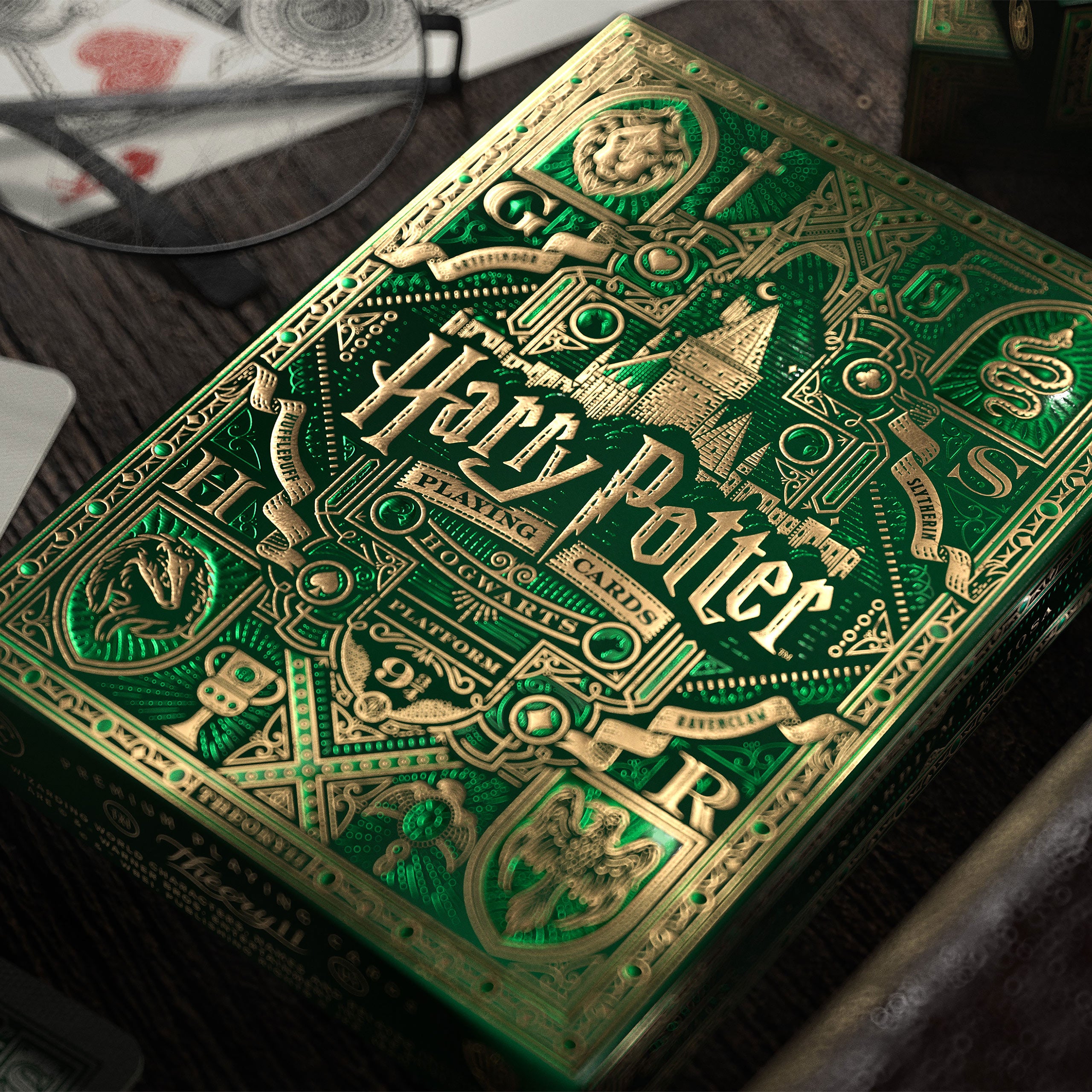Image produit Harry Potter - Jeu de Cartes Slytherin Édition Deluxe