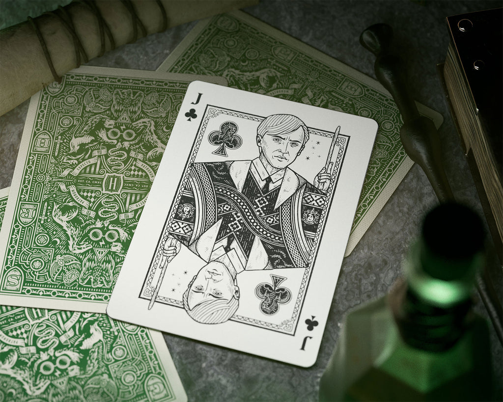 Image produit Harry Potter - Jeu de Cartes Slytherin Édition Deluxe