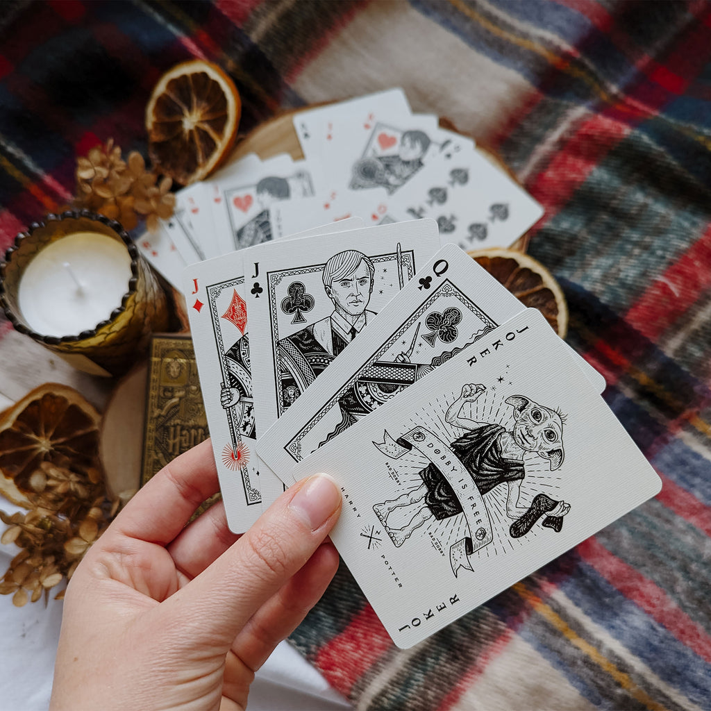 Image produit Harry Potter - Jeu de cartes Hufflepuff Deluxe Edition