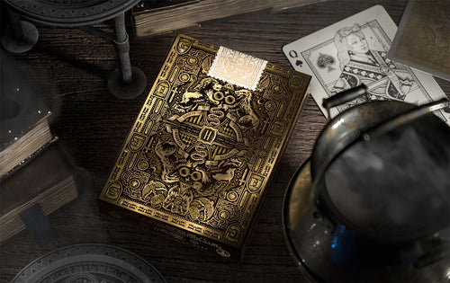Image produit Harry Potter - Jeu de cartes Hufflepuff Deluxe Edition