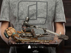 Image produit Mando avec Speeder BDS Art Scale Deluxe Statue - Star Wars The Mandalorian