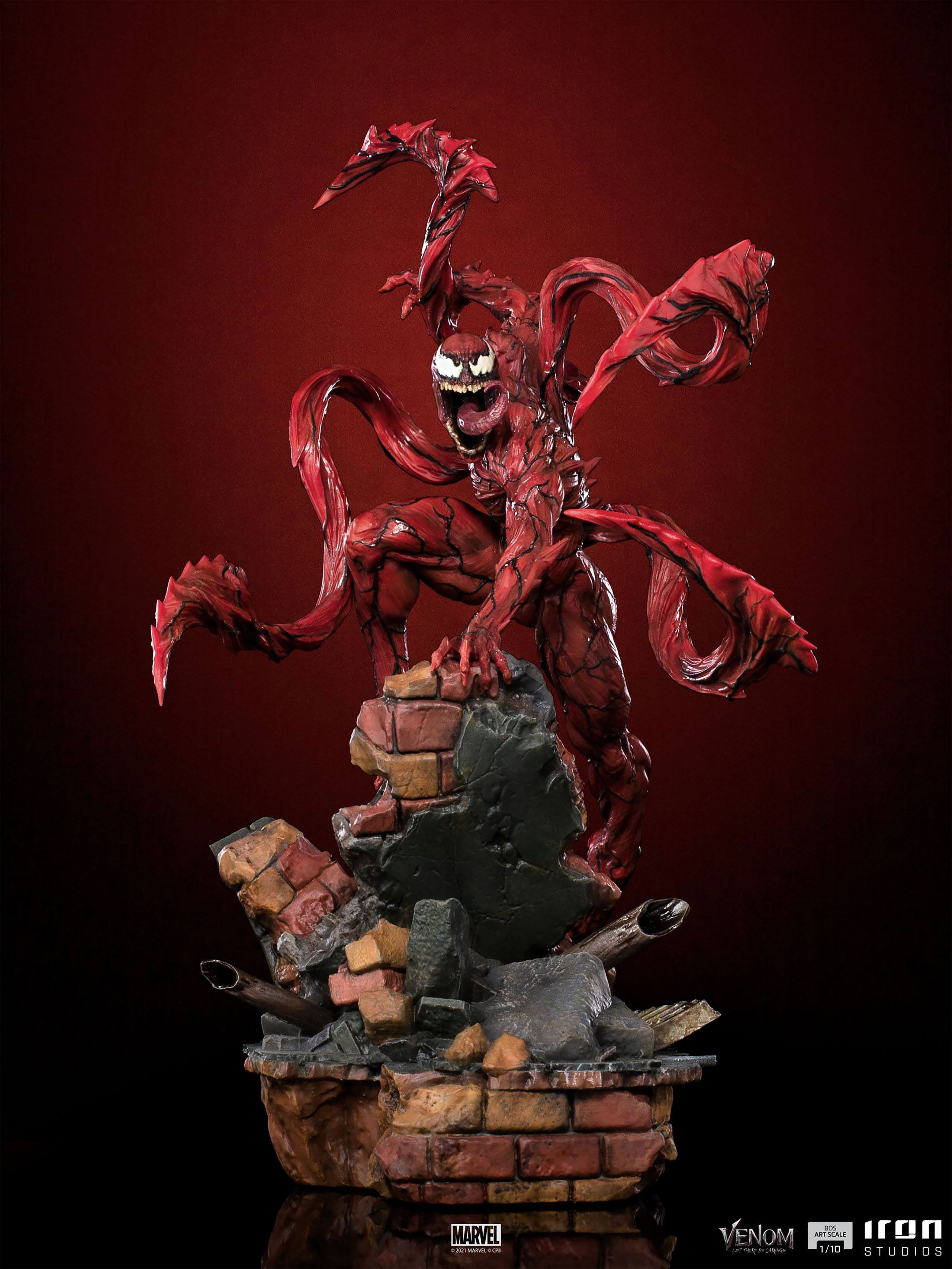 Image produit Statue Deluxe d'Art Scale BDS de Venom Carnage