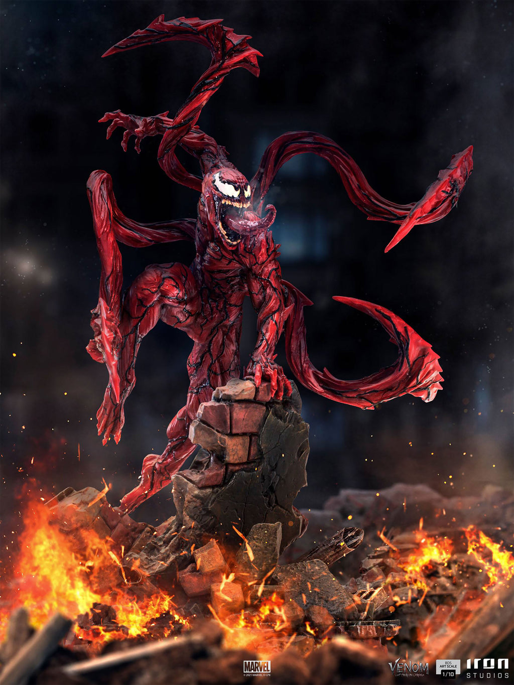 Image produit Statue Deluxe d'Art Scale BDS de Venom Carnage