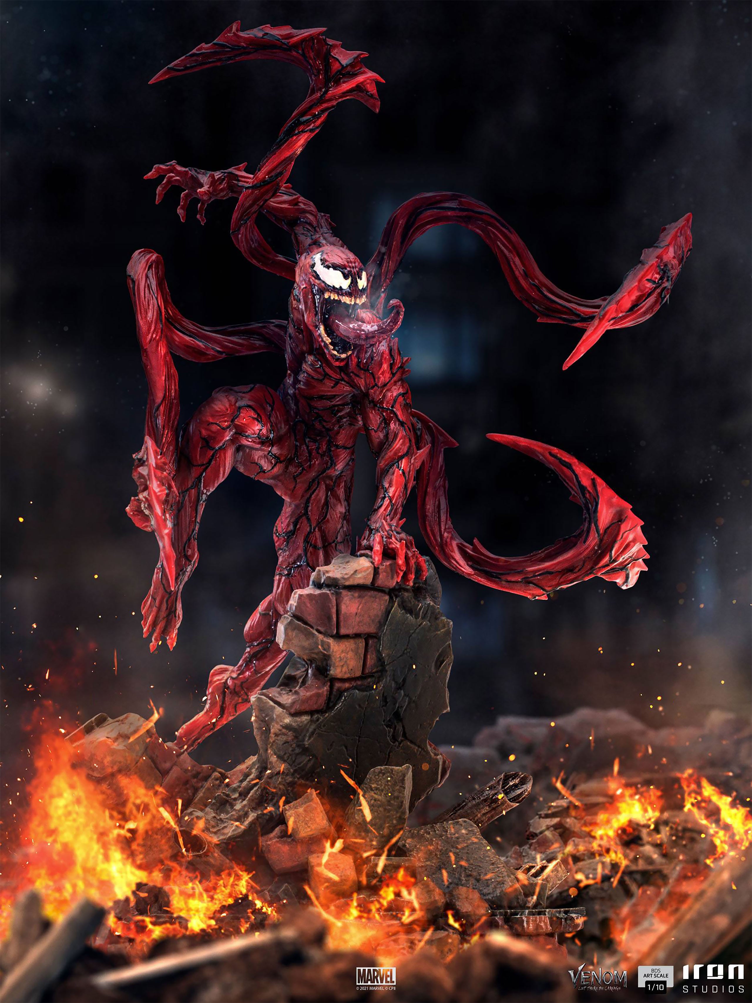 Image produit Statue Deluxe d'Art Scale BDS de Venom Carnage