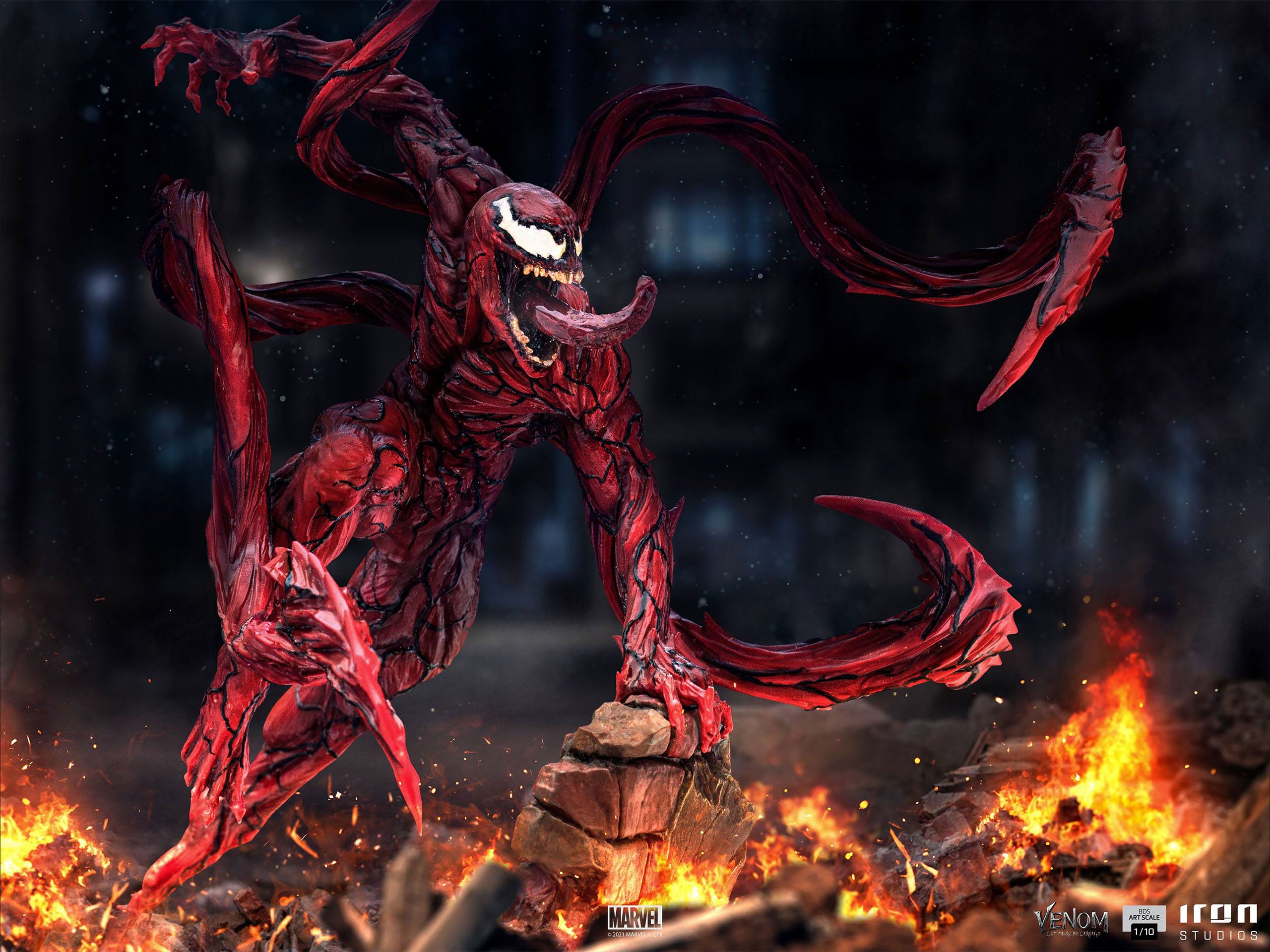 Image produit Statue Deluxe d'Art Scale BDS de Venom Carnage