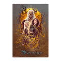 Image produit Witcher - Geralt Yennefer Ciri Maxi Poster