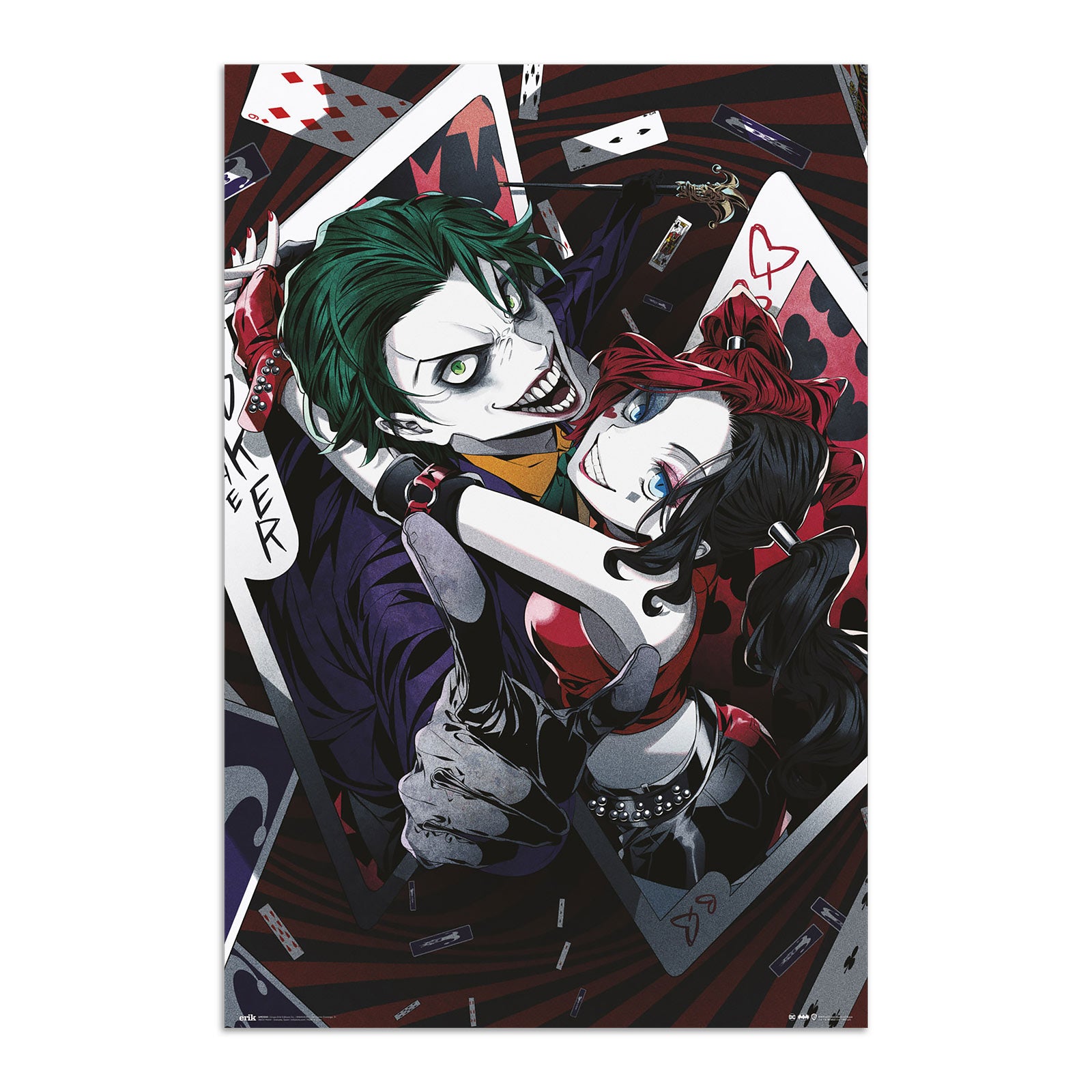 Image produit Poster Maxi Anime Harley Quinn et Joker