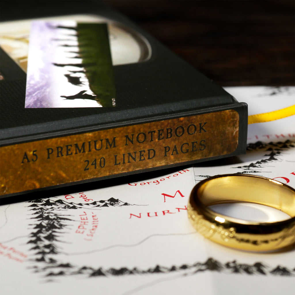 Image produit Le Seigneur des Anneaux - Trilogie VHS Carnet Premium A5