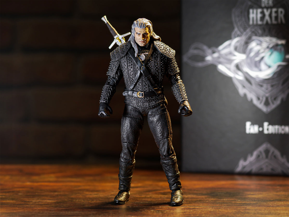 Image produit Witcher - Figurine d'action Geralt de Riv 17 cm