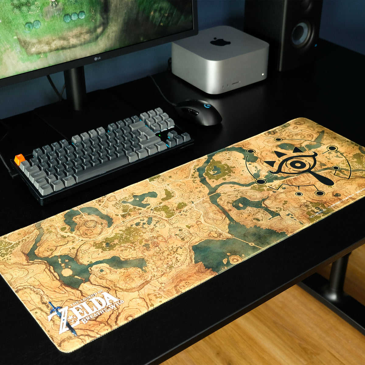 Image produit Zelda - Tapis de souris Logo