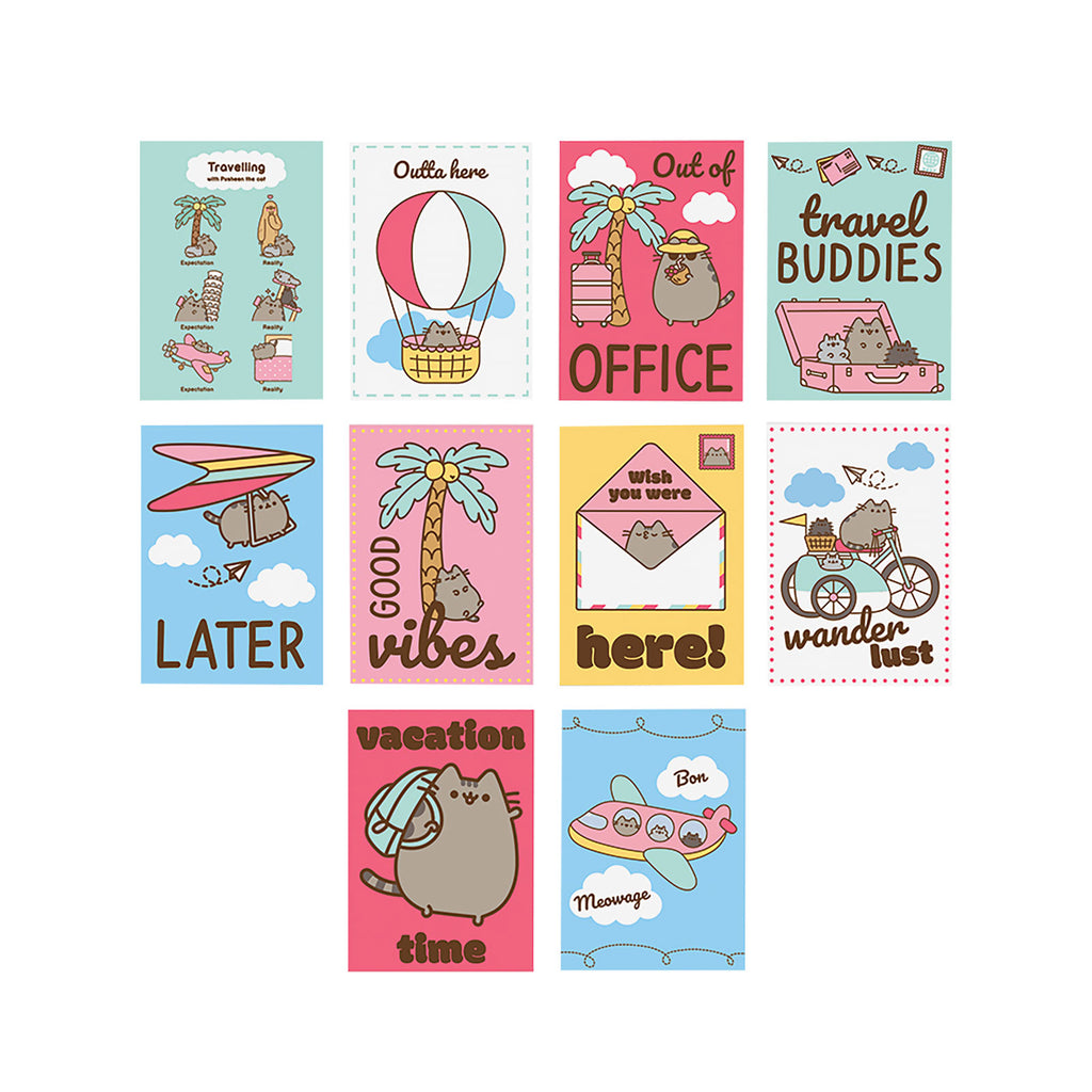 Product image Pusheen - Travel Postcards 10-piece Set
