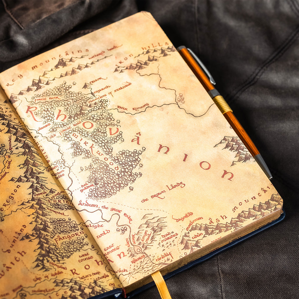 Image produit Le Seigneur des Anneaux - Carnet Premium Logo A5