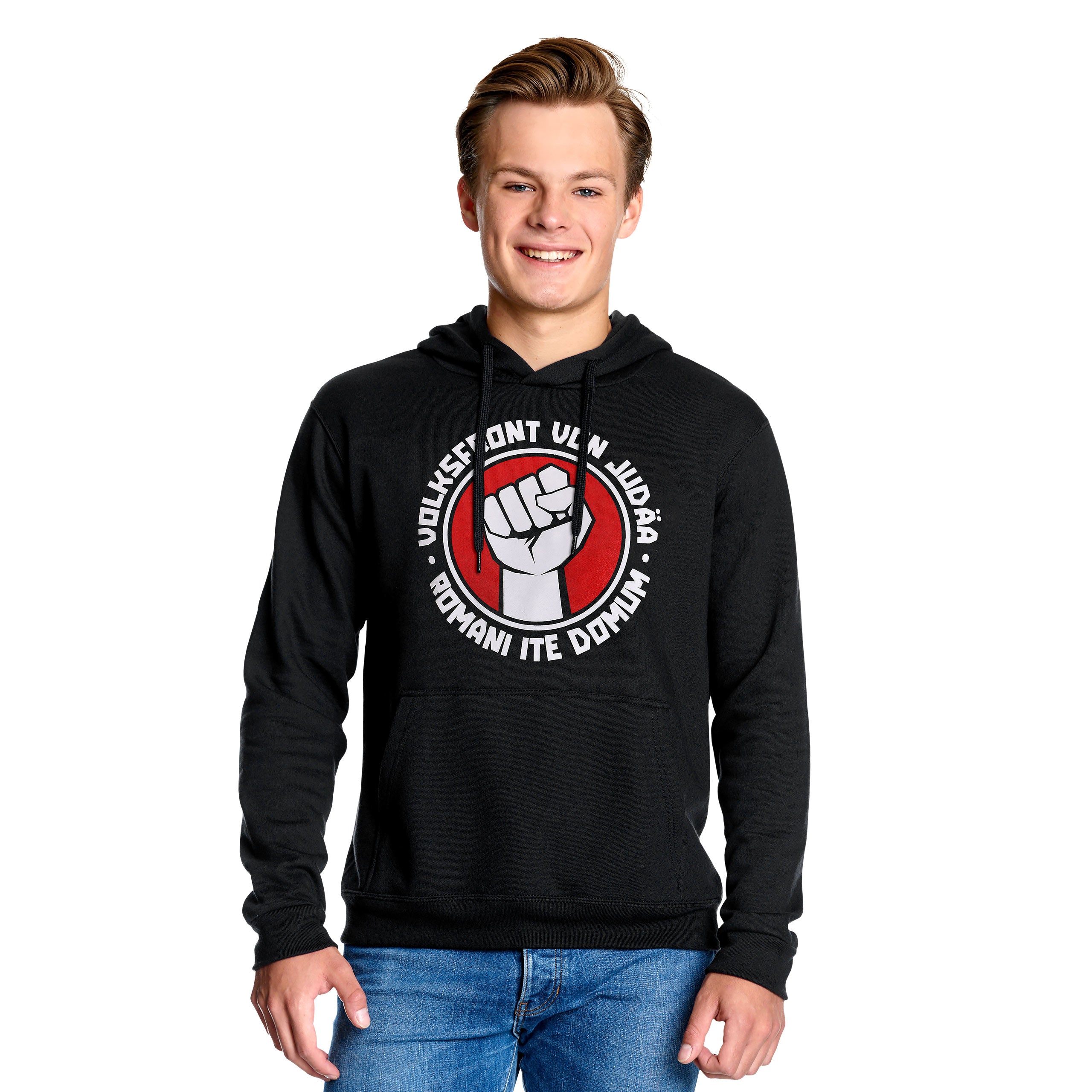 Image produit Sweat à capuche People's Front of Judea pour les fans de Monty Python Noir