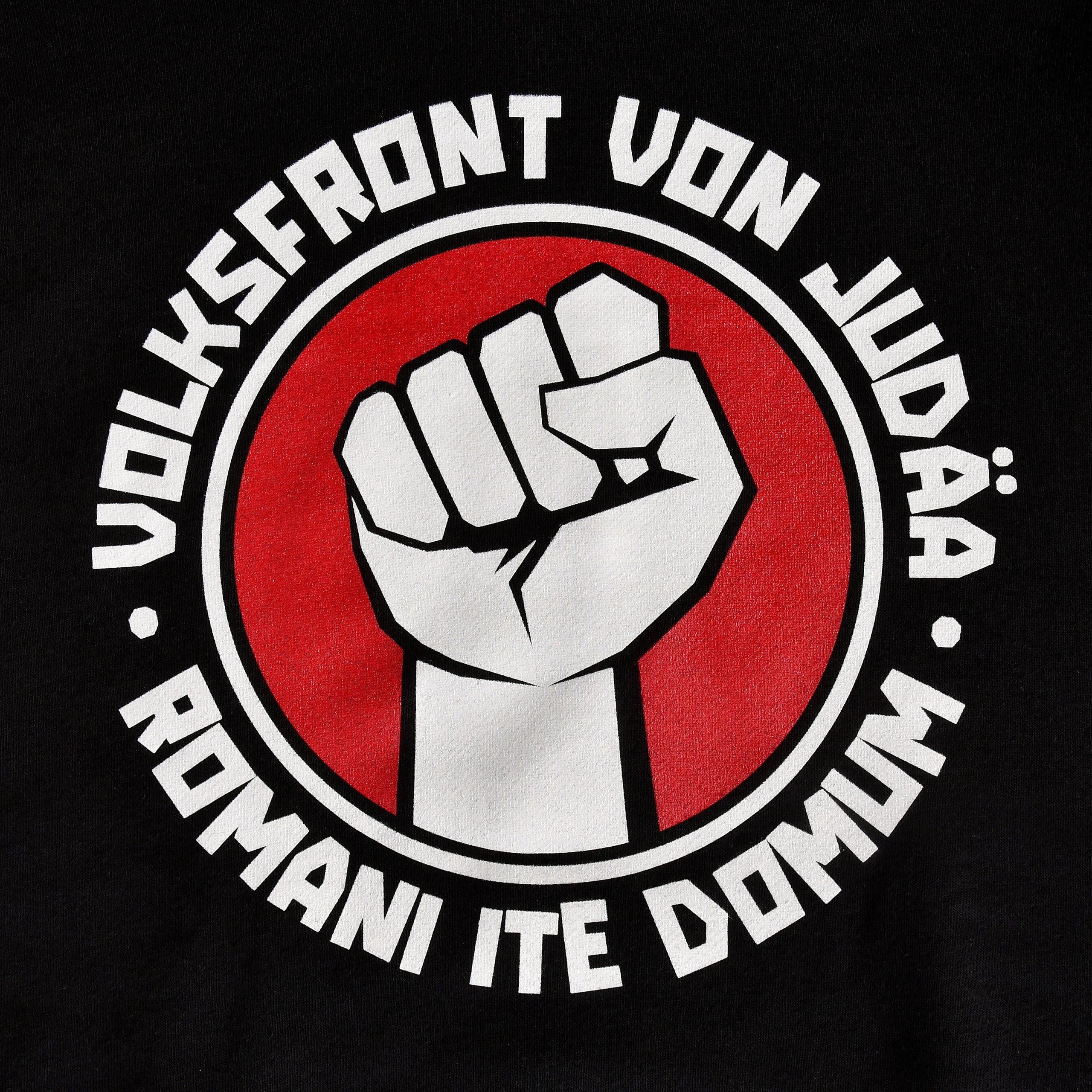 Image produit Sweat à capuche People's Front of Judea pour les fans de Monty Python Noir