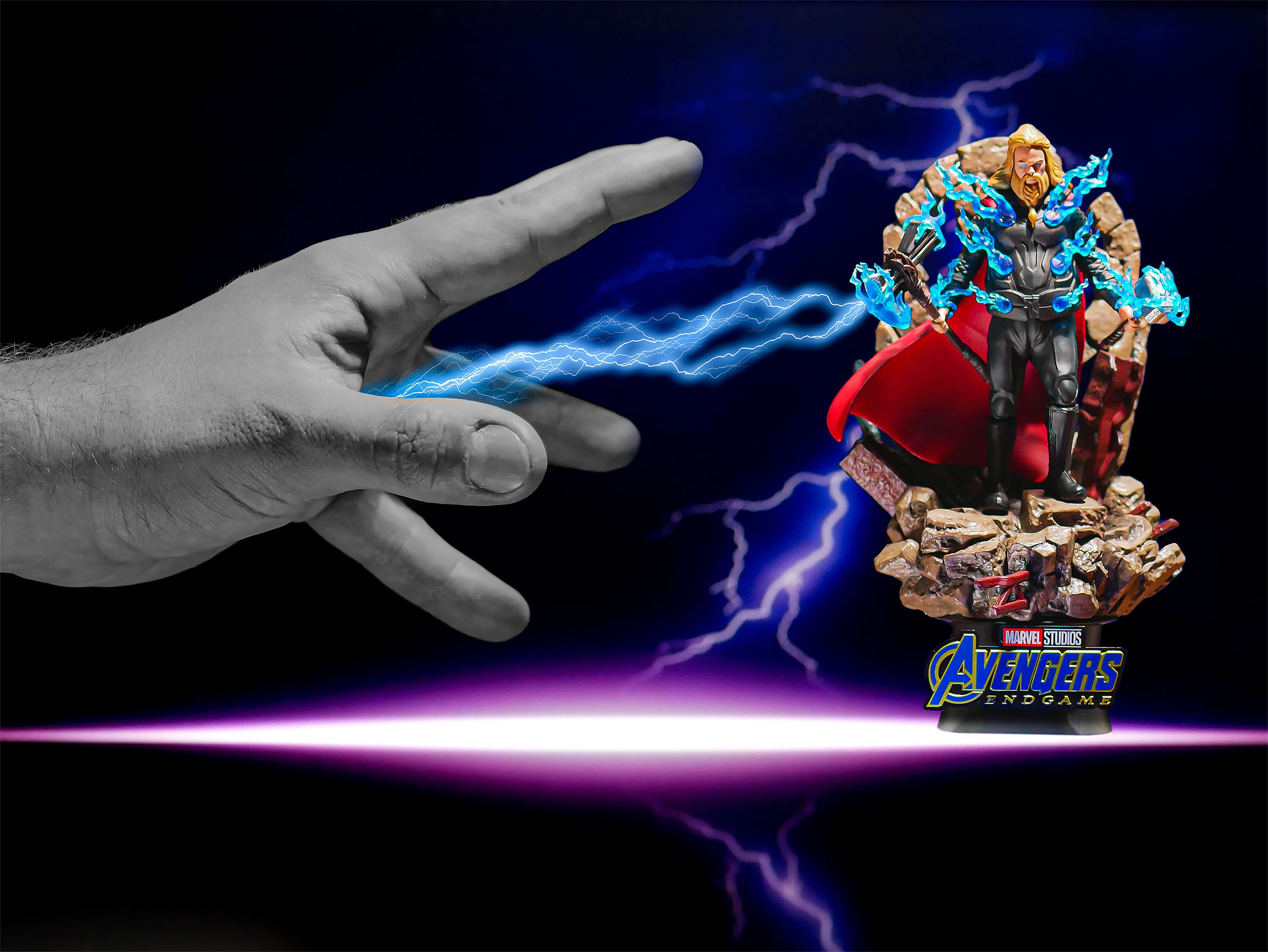 Image produit Avengers Endgame - Thor figurine diorama