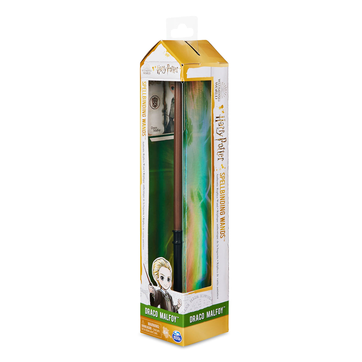Image produit Harry Potter - Baguette de Draco avec carte de sort