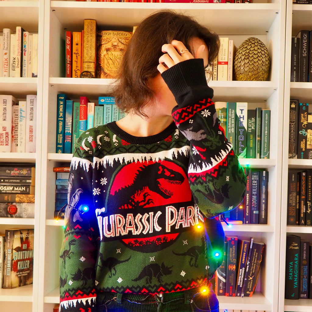 Image produit Jurassic Park - Pull tricoté avec logo