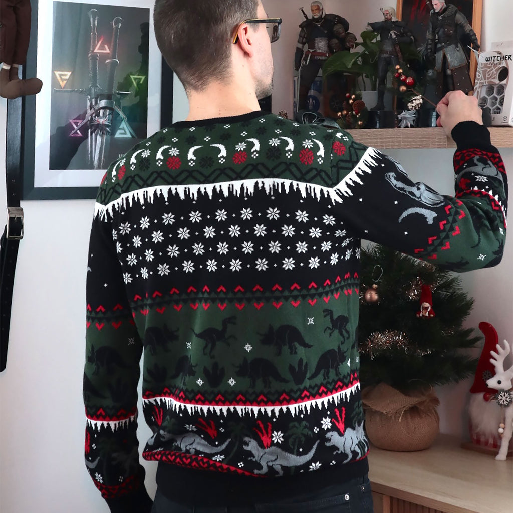 Image produit Jurassic Park - Pull tricoté avec logo