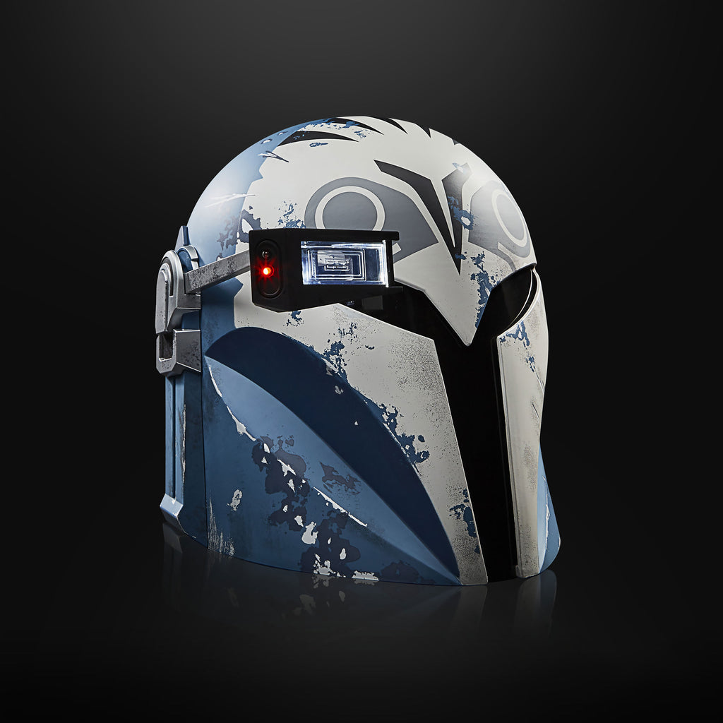 Image produit Réplique du casque premium Bo-Katan Re-Armored avec effets lumineux - Star Wars The Mandalorian