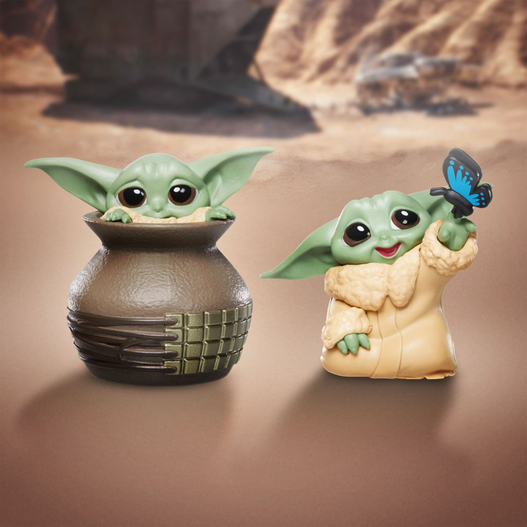 Image produit Grogu avec papillon et vase Mini-ensemble de figurines - Star Wars The Mandalorian