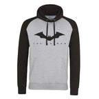 Image produit The Batman - Logo Baseball Hoodie gris-noir