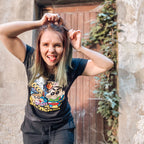 Image produit Shin-Chan - T-shirt Hero pour femmes noir