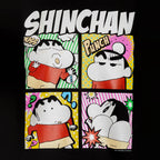 Image produit Shin-Chan - T-shirt Pop Art noir