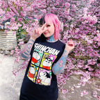 Image produit Shin-Chan - T-shirt Pop Art noir