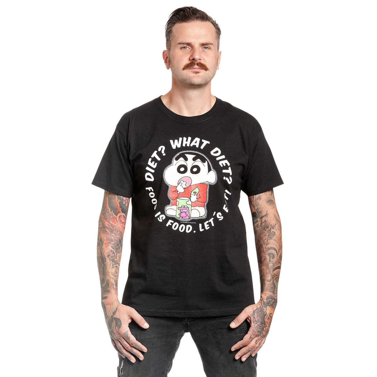 Image produit Shin-Chan - T-shirt Diet noir