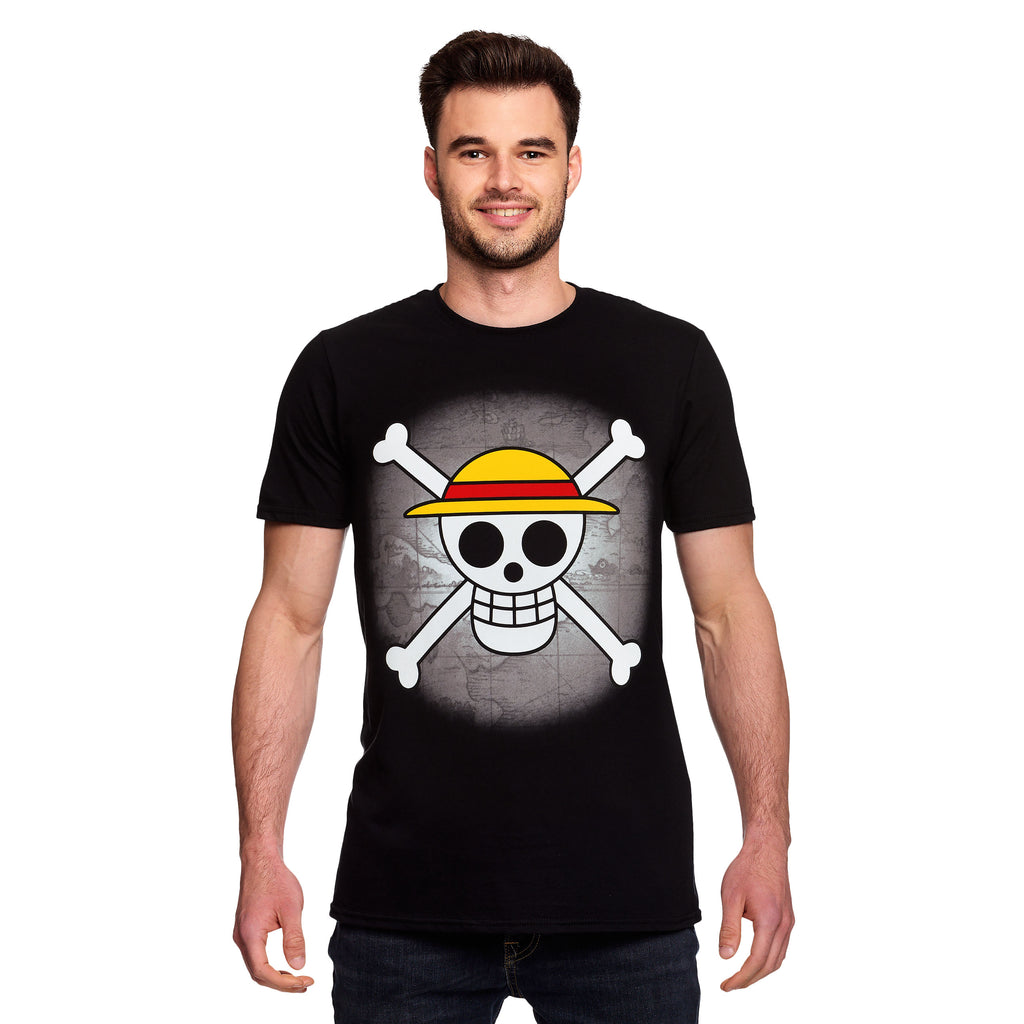 Image produit One Piece - T-Shirt Skull noir