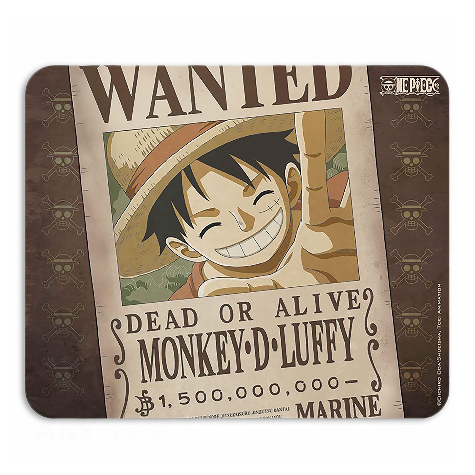 Product image One Piece - Wanted Luffy Mousepad