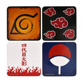 Image produit Naruto Shippuden - Sous-verres Symboles Set de 4
