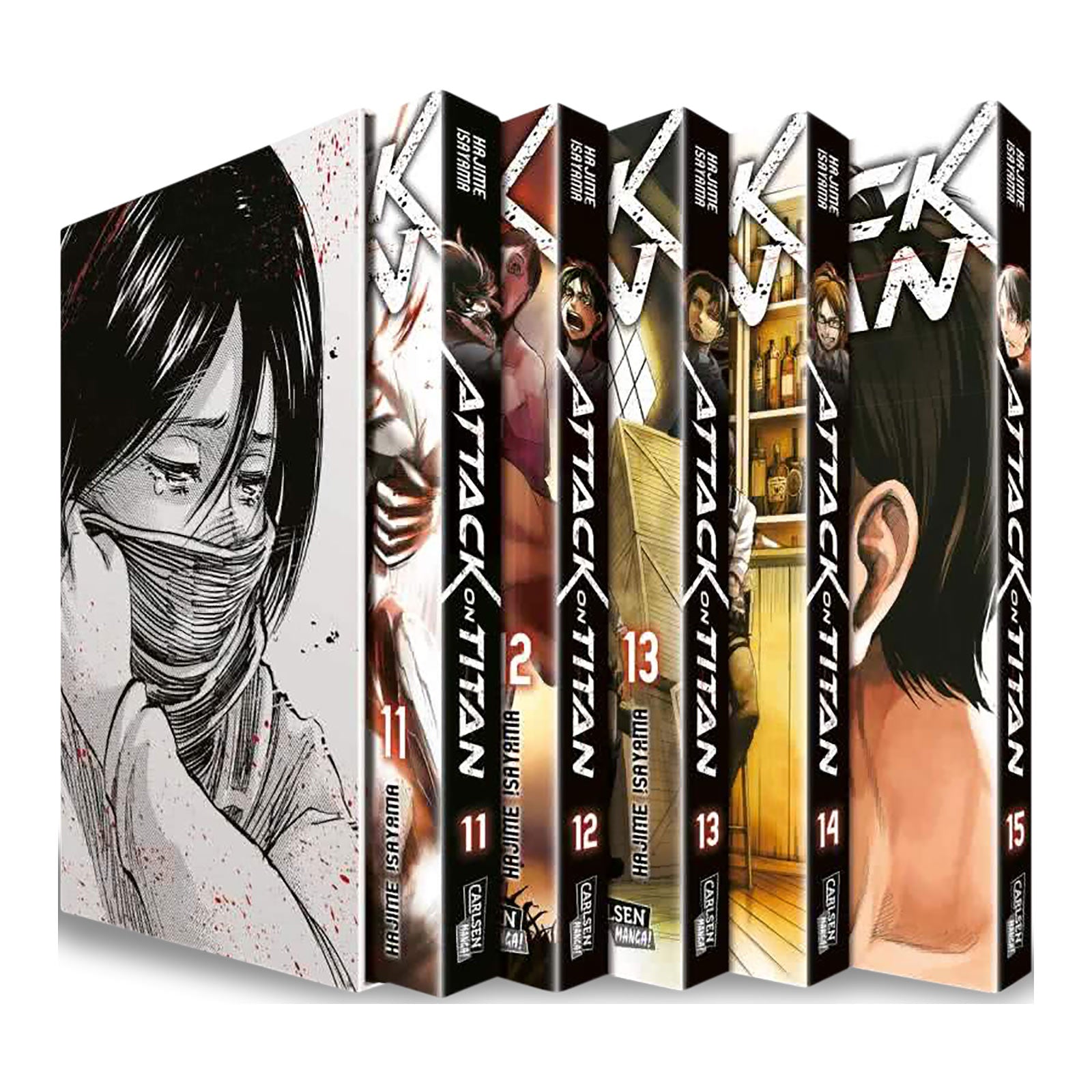 Product image Attack on Titan - Collection Slipcase Volume 11-15