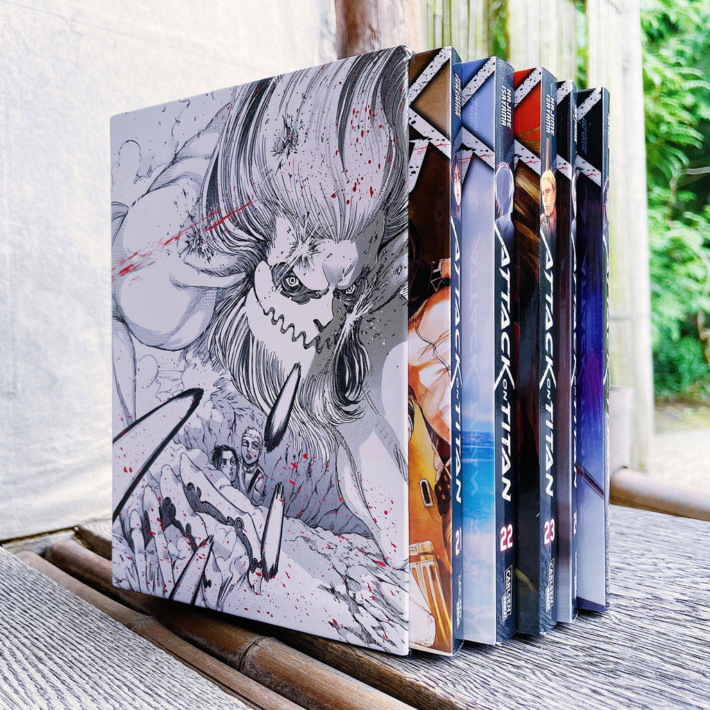 Image produit Attack on Titan - Coffret de collection Volume 21-25