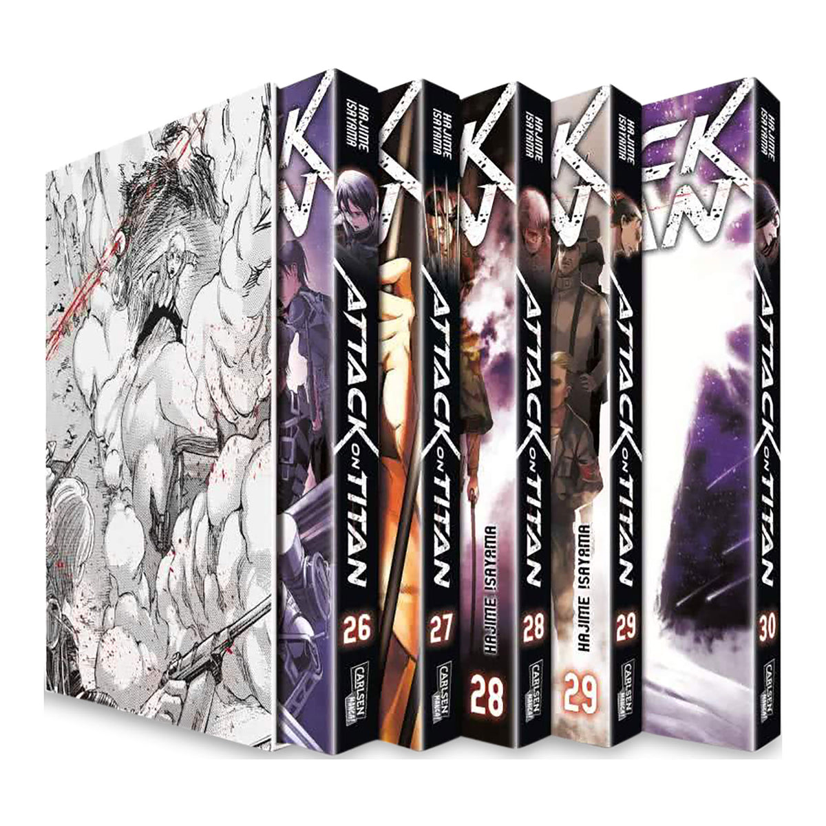 Image produit Attack on Titan - Coffret de Collection Volume 26-30