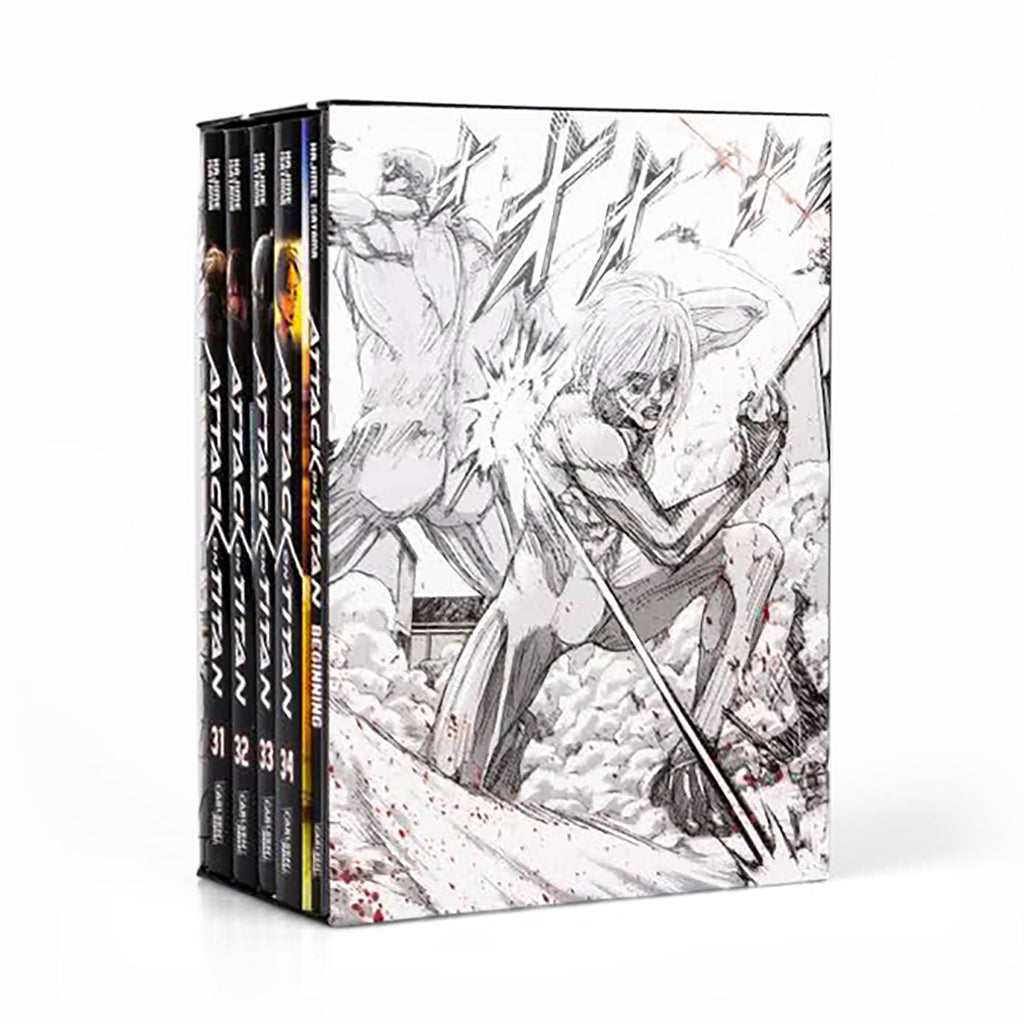 Image produit Attack on Titan - Coffret Collector Tome 31-34
