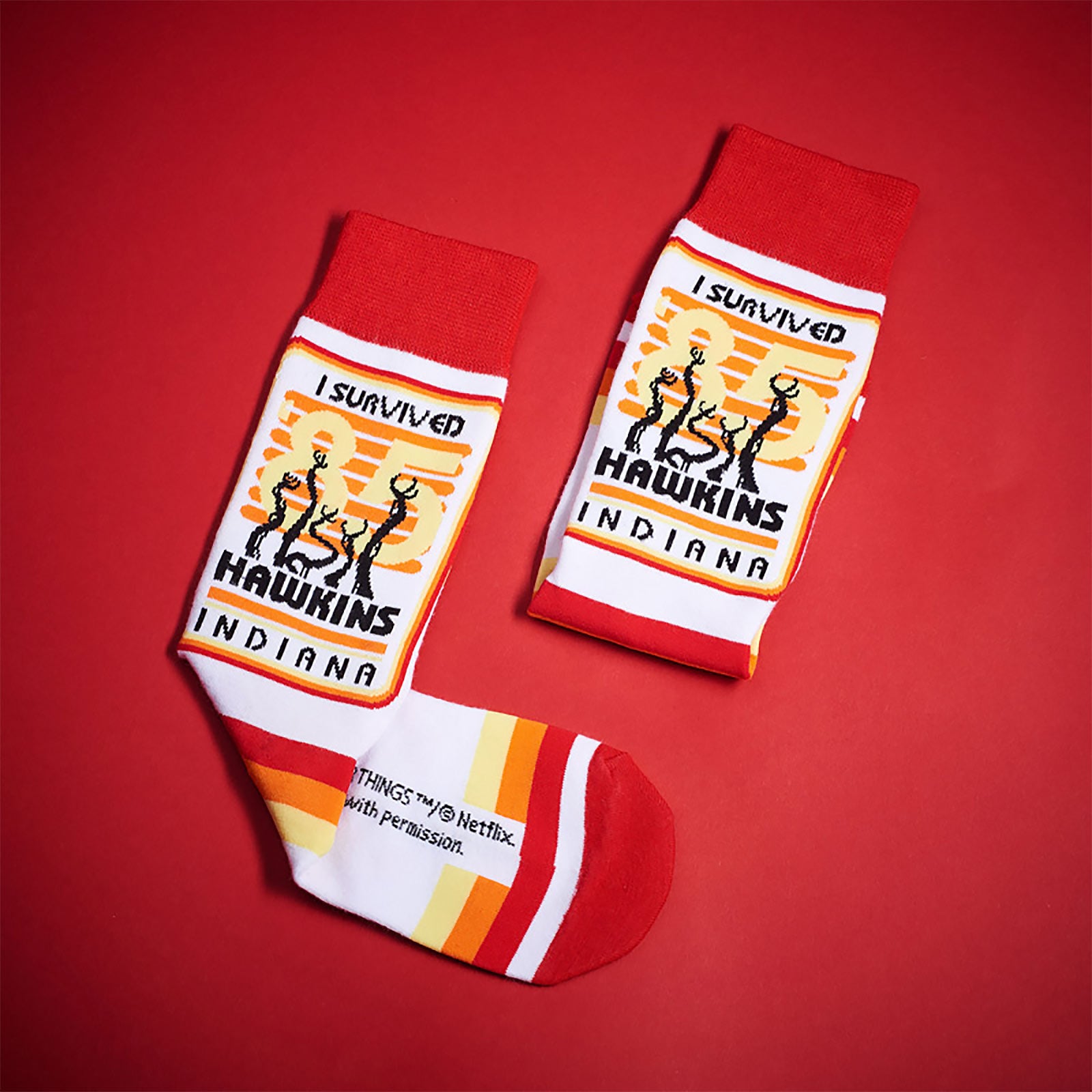 Image produit Stranger Things - Set de 3 chaussettes Hawkins