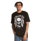 Image produit Walking Dead - T-shirt Wings and Skull noir