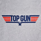 Image produit Top Gun - T-shirt logo gris