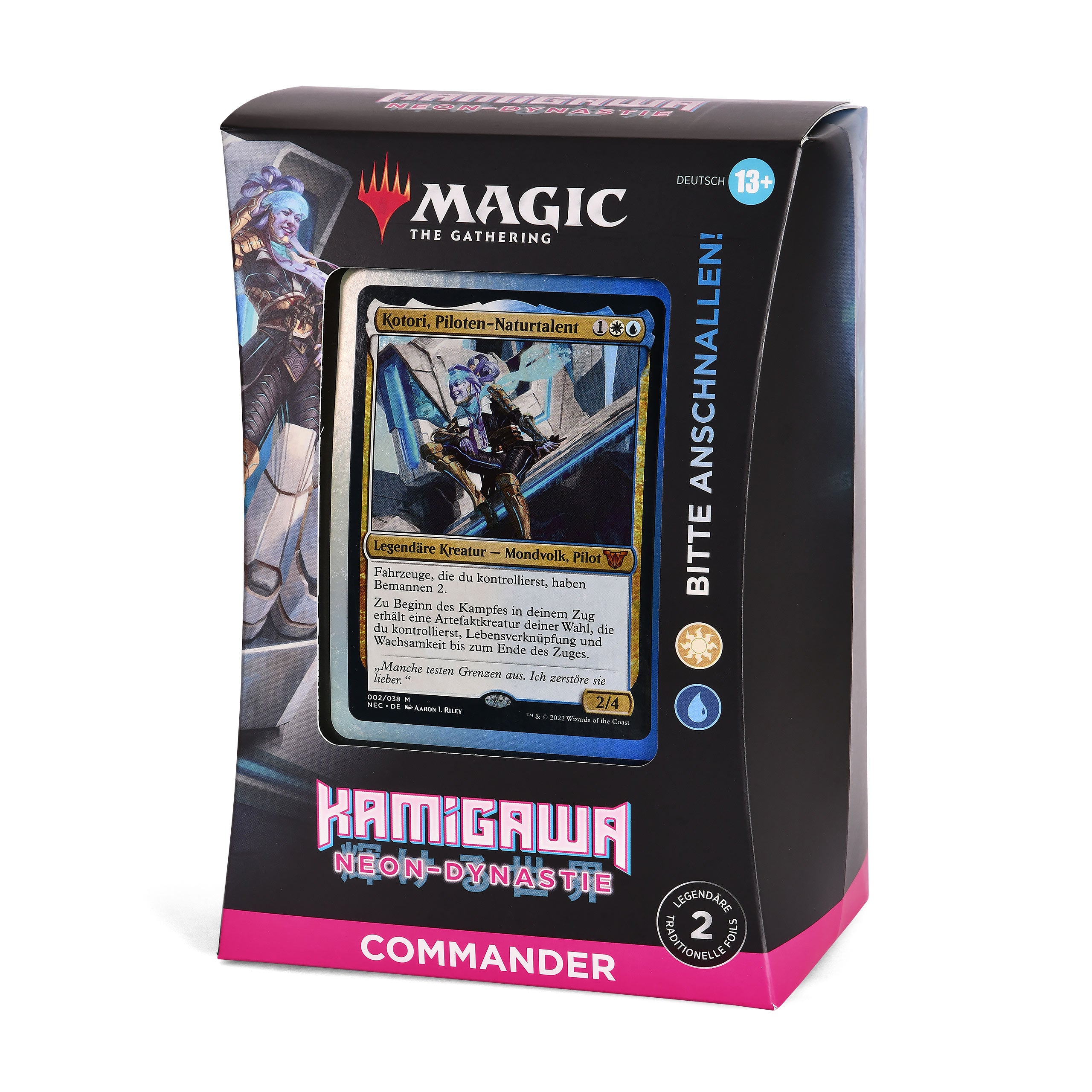 Image produit Magic The Gathering - Kamigawa Néon-Dynastie Deck de Commandant Attachez vos Ceintures!
