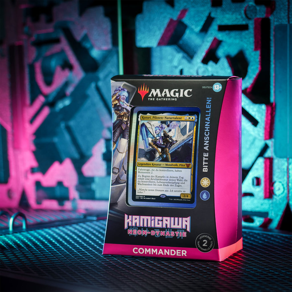 Image produit Magic The Gathering - Kamigawa Néon-Dynastie Deck de Commandant Attachez vos Ceintures!