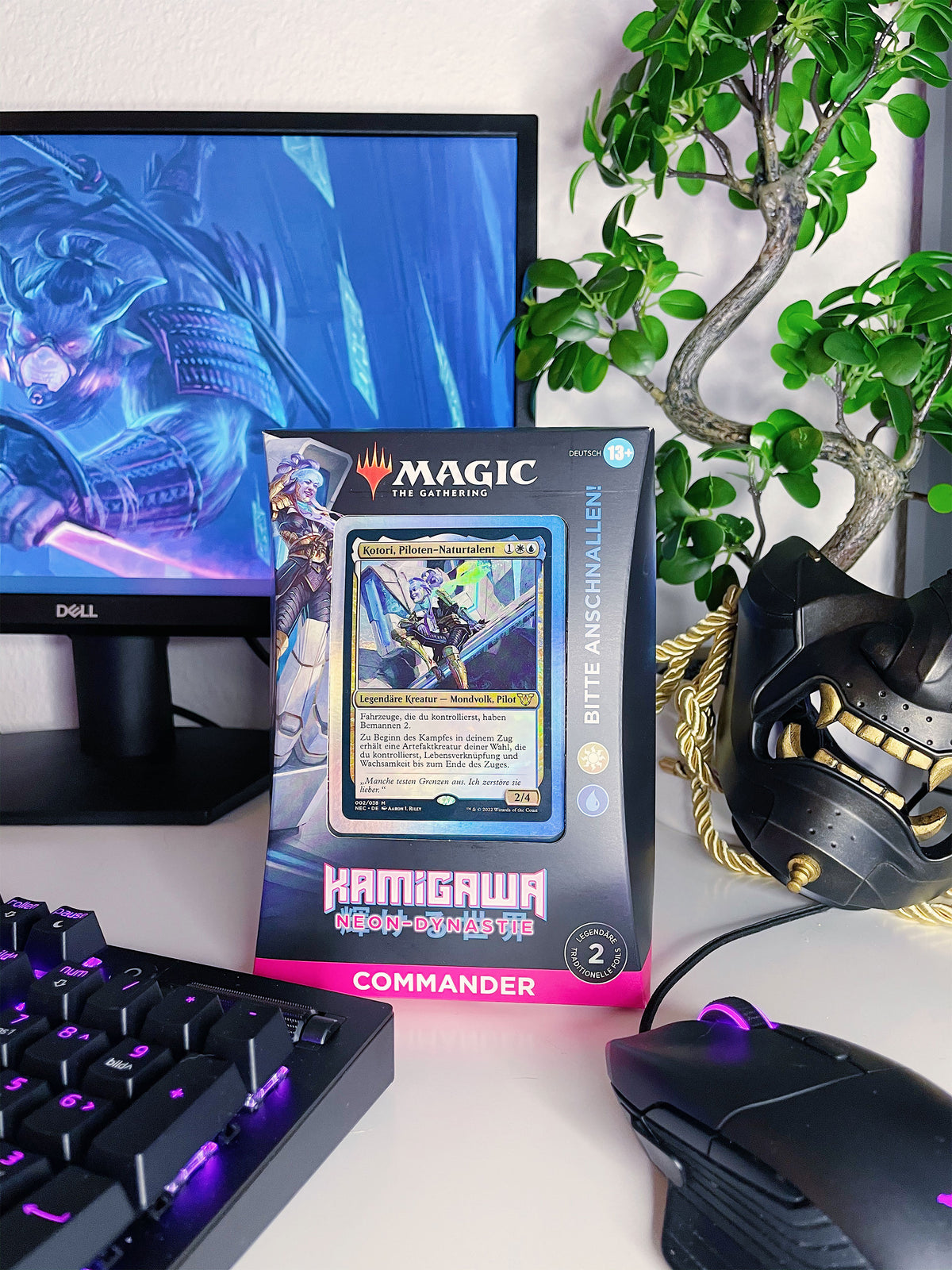 Image produit Magic The Gathering - Kamigawa Néon-Dynastie Deck de Commandant Attachez vos Ceintures!
