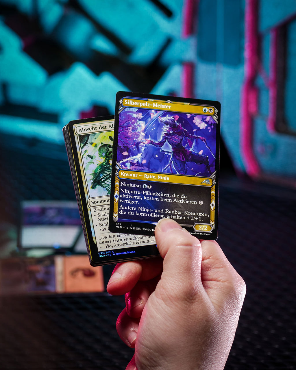 Image produit Magic The Gathering - Kamigawa Dynastie Néon Booster de collectionneurs
