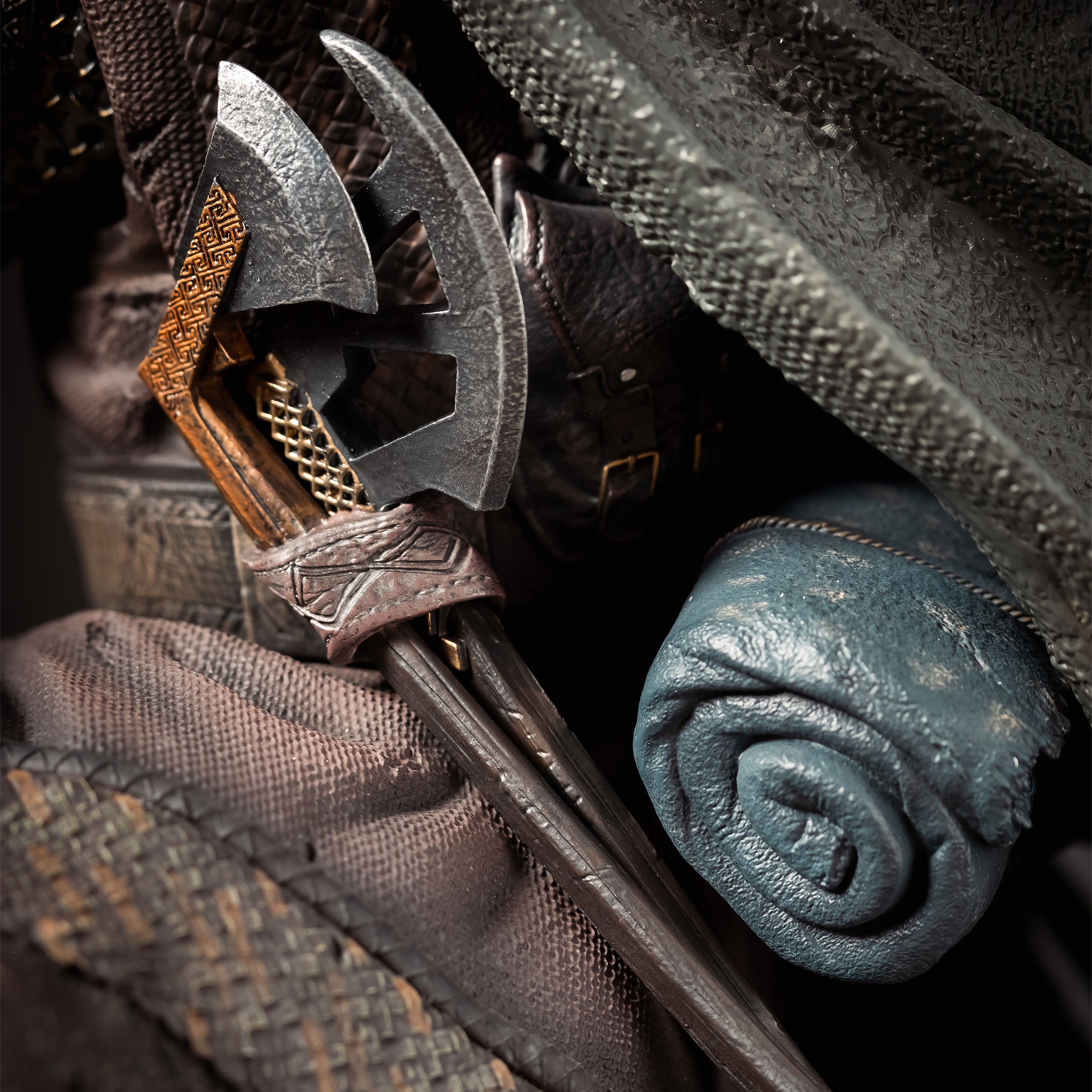Image produit Le Seigneur des Anneaux - Statue de collection premium de Gimli version bonus