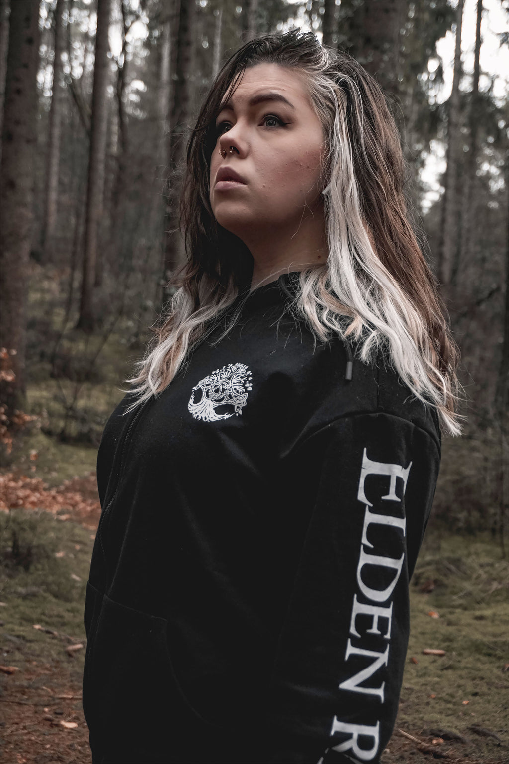 Image produit Elden Ring - Sweat à capuche logo noir
