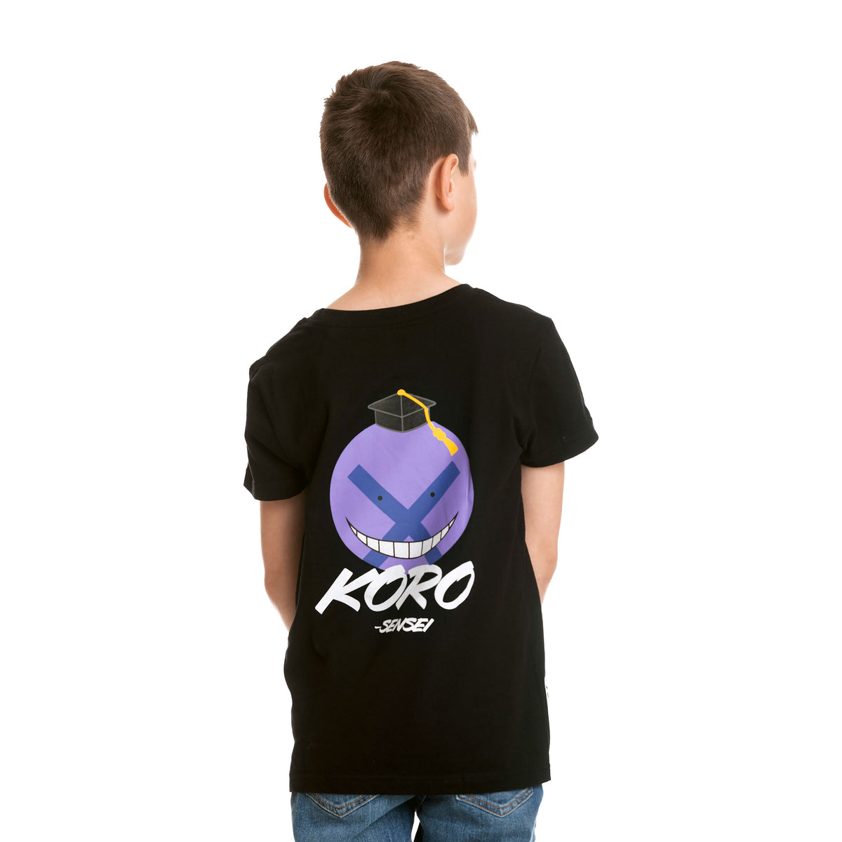Image produit Assassination Classroom - T-shirt Koro-Sensei pour enfants noir