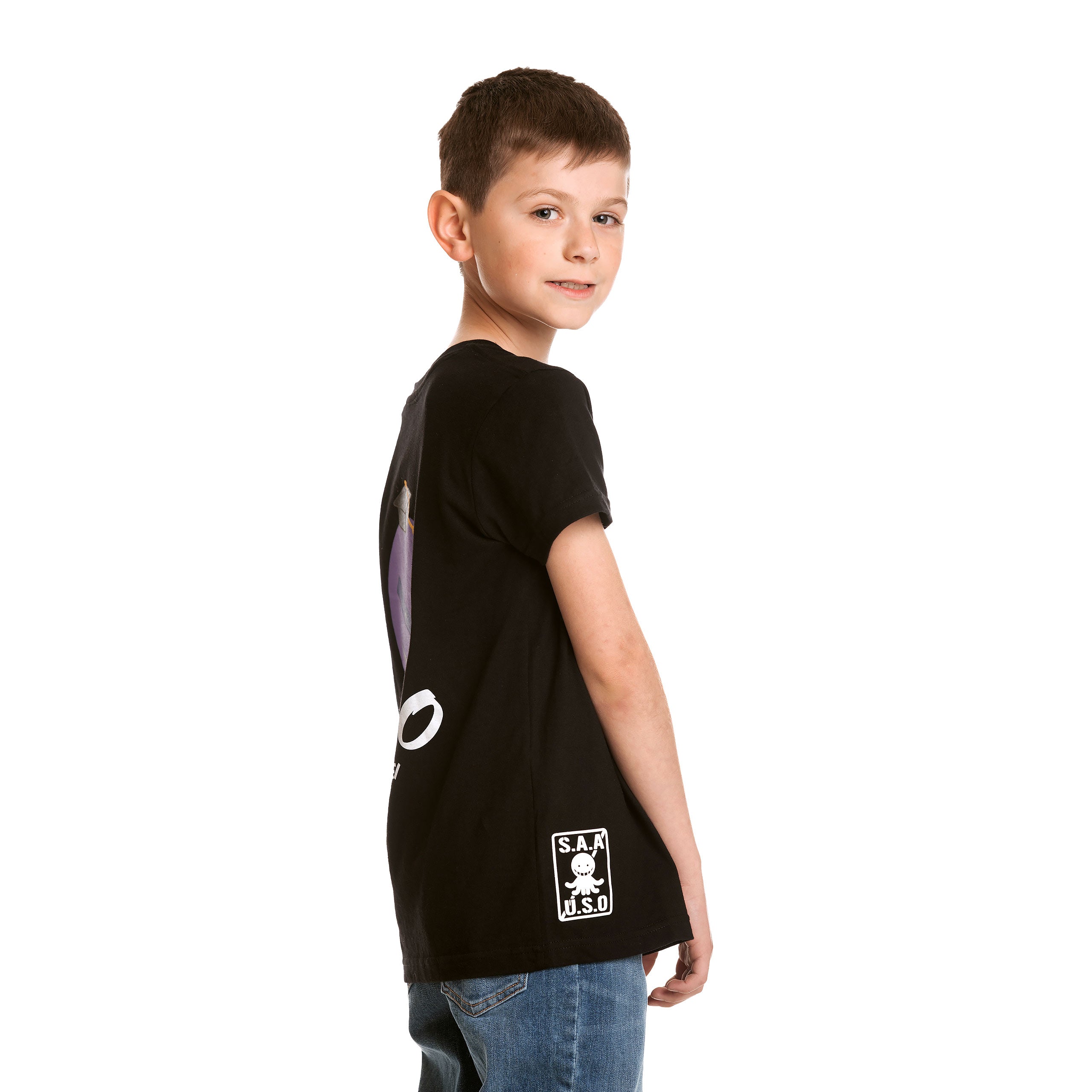 Image produit Assassination Classroom - T-shirt Koro-Sensei pour enfants noir