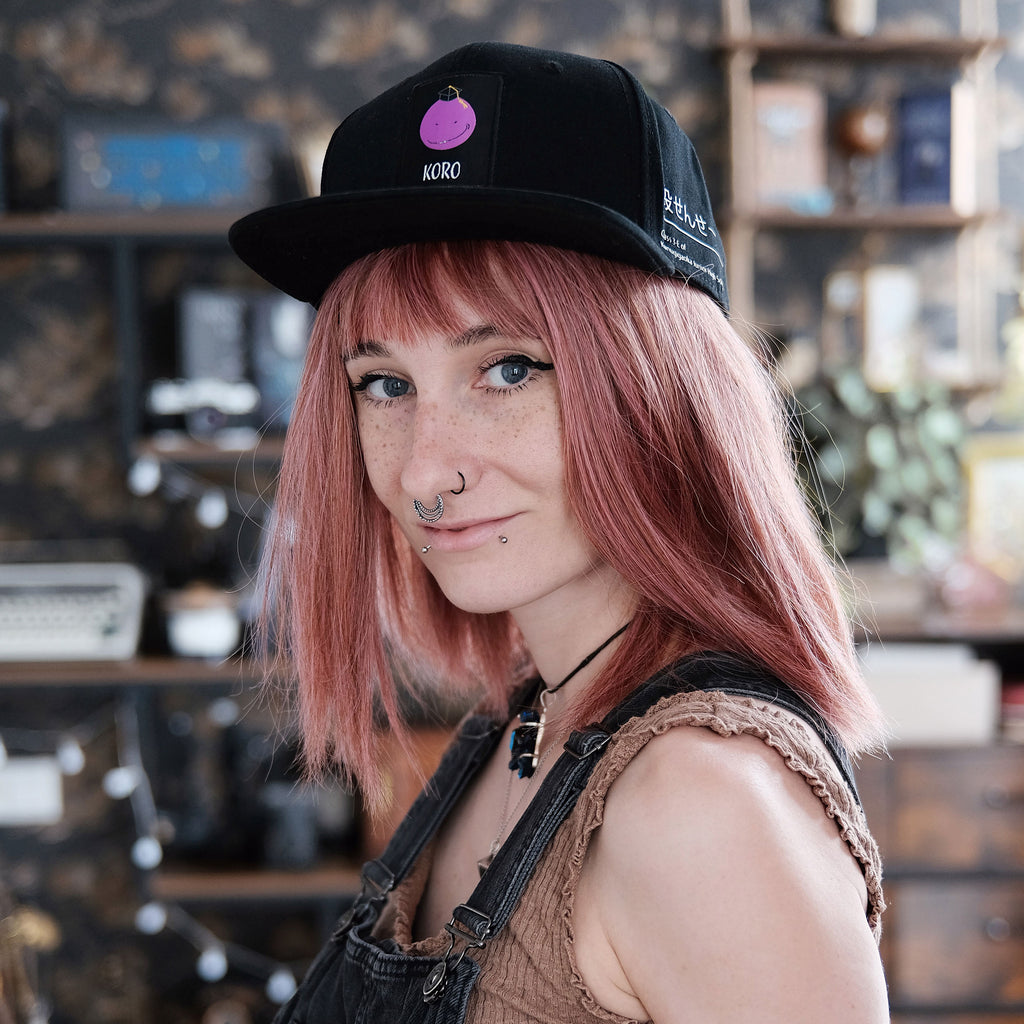 Image produit Assassination Classroom - Casquette Snapback Koro-Sensei noir