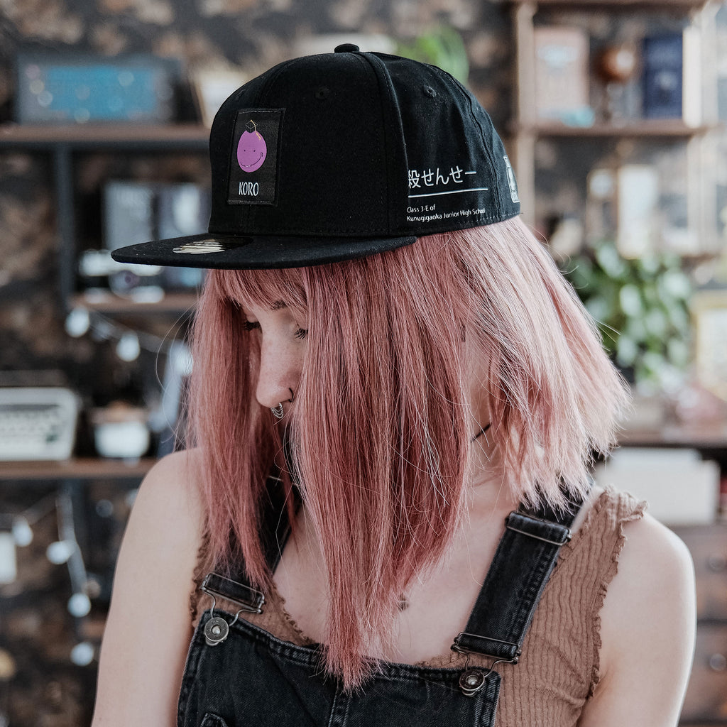 Image produit Assassination Classroom - Casquette Snapback Koro-Sensei noir